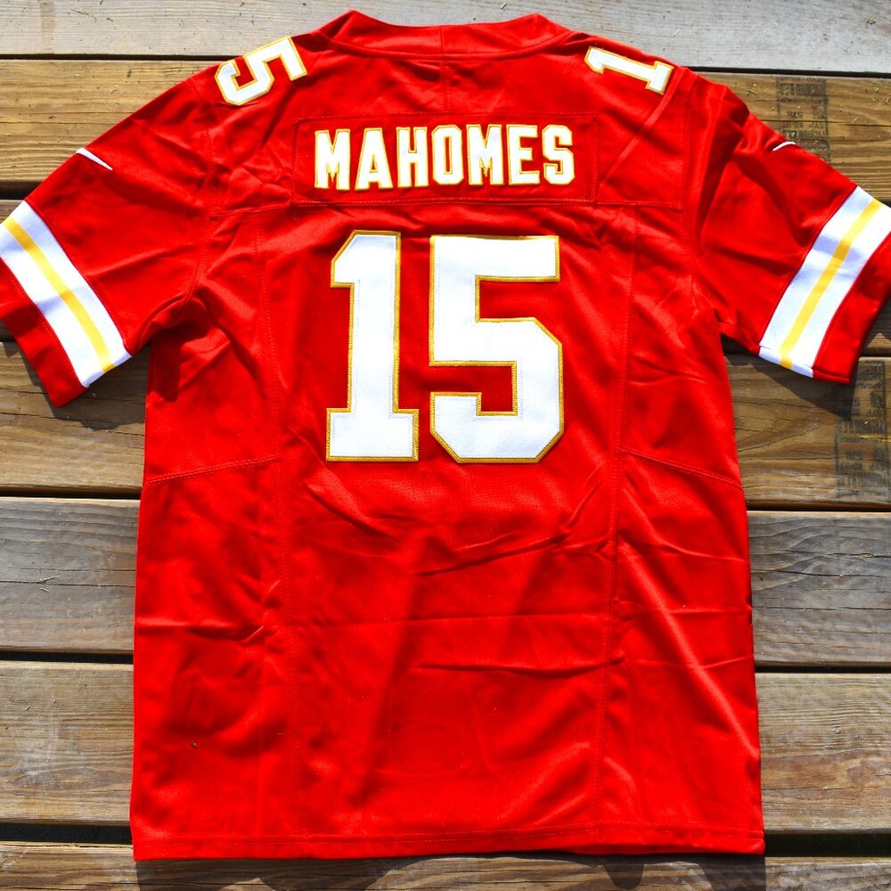 New! Patrick Mahomes Kansas City Chiefs Red Football Jersey Adult Men's Sizes